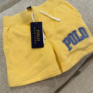 Ralph Lauren Sunny Yellow Kids Shorts
